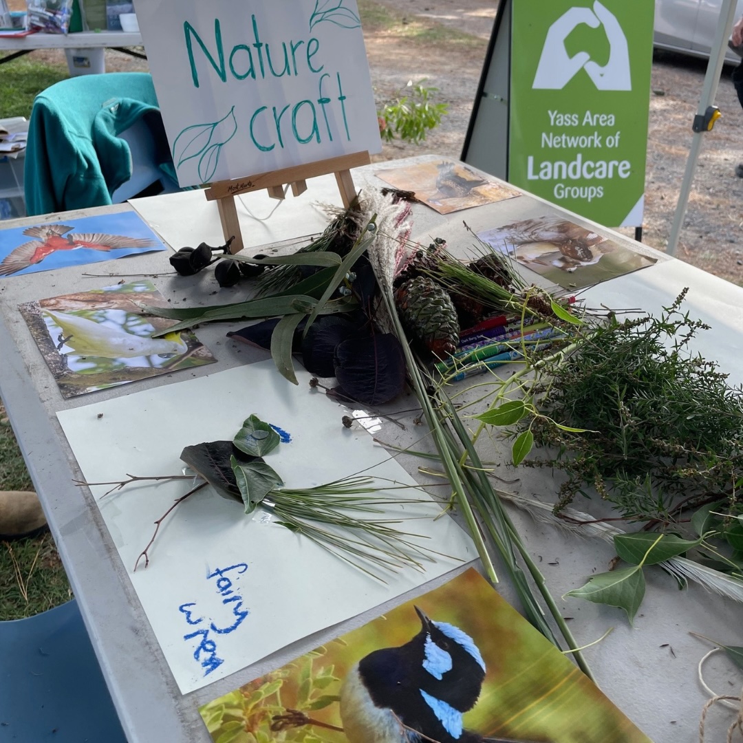 Yass Landcare Brings Birds, Nature Craft and Native Plants to the Yass Show