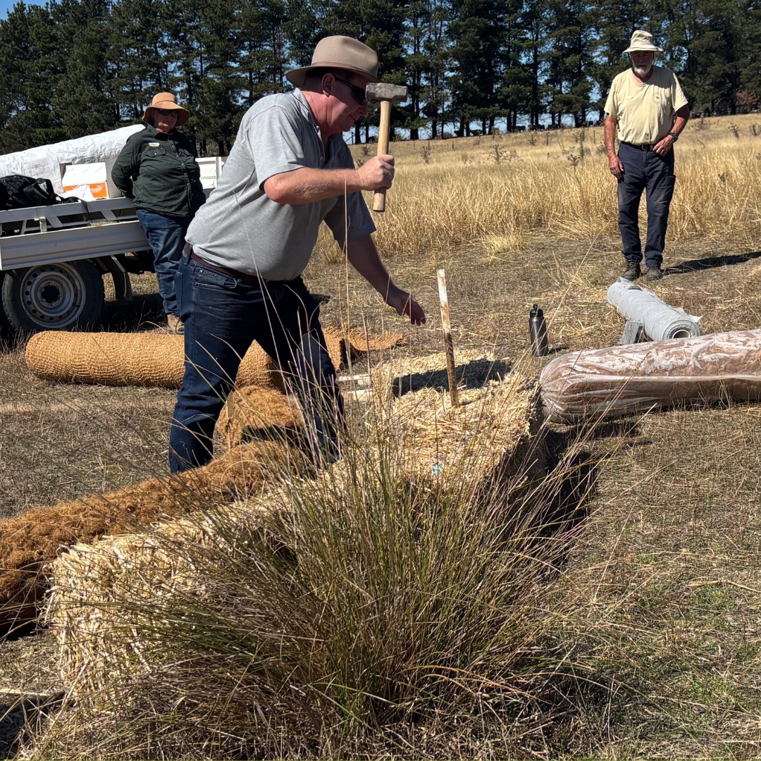 Practical Solutions for Erosion: Landholders Build Skills in Bowning